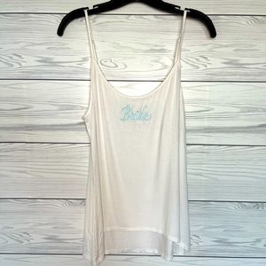 NWT. Bride cami tank top